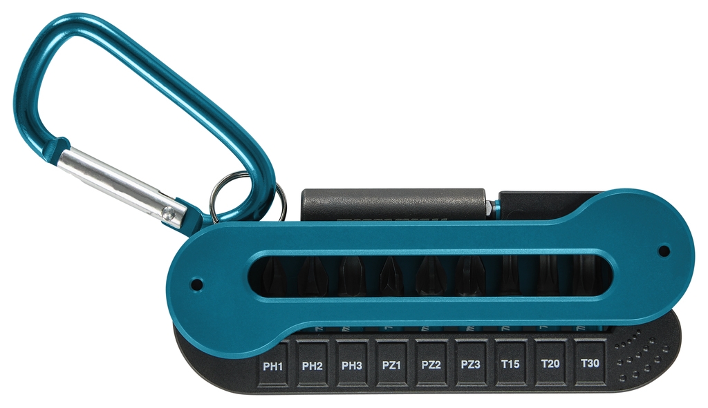Accessoires Makita E-12005 Coffret d'embouts de tournevis à percussion noirs, 10 pièces