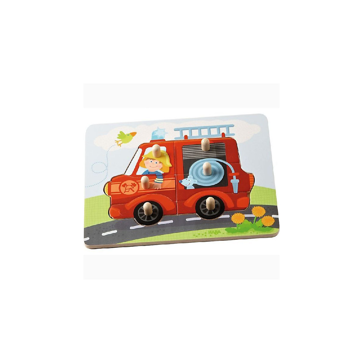 HABA 302536 Greifpuzzle Feuerwehr