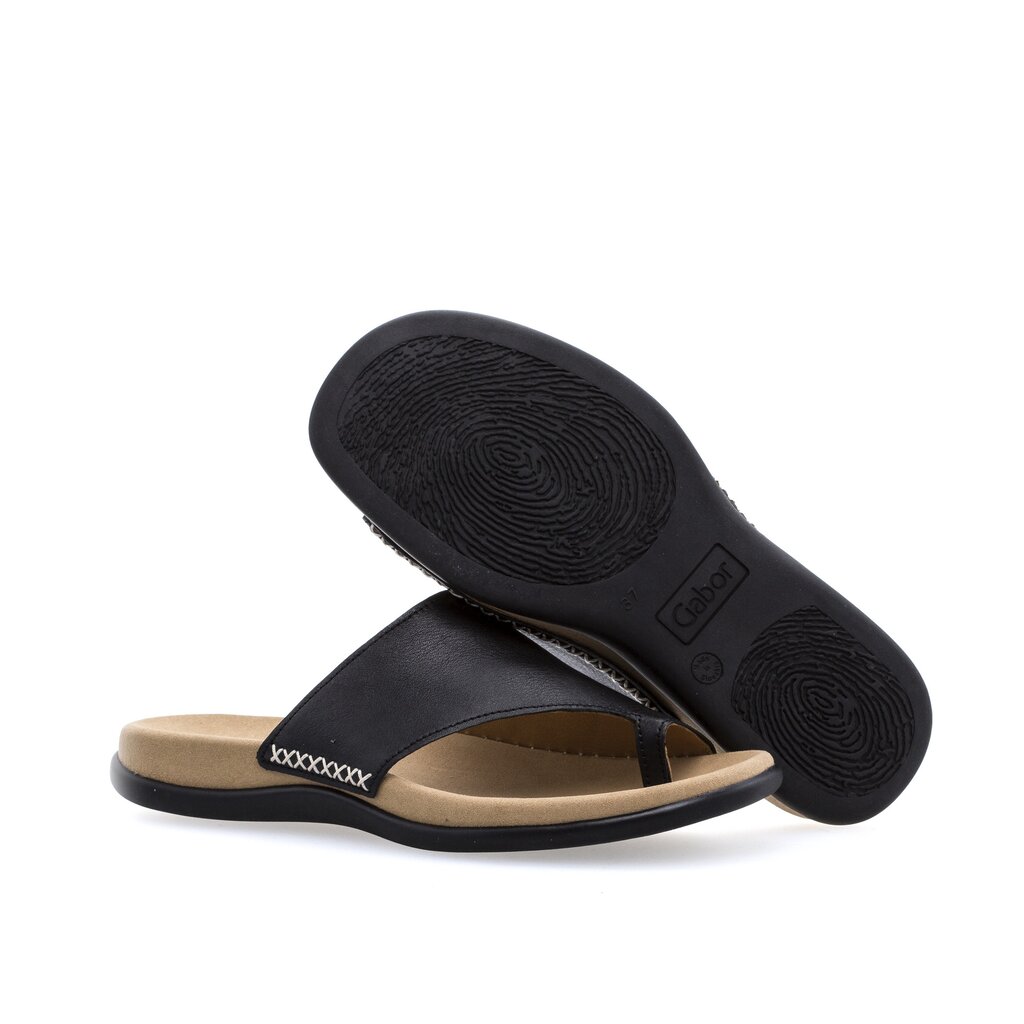 Gabor fashion Zehentrenner schwarz