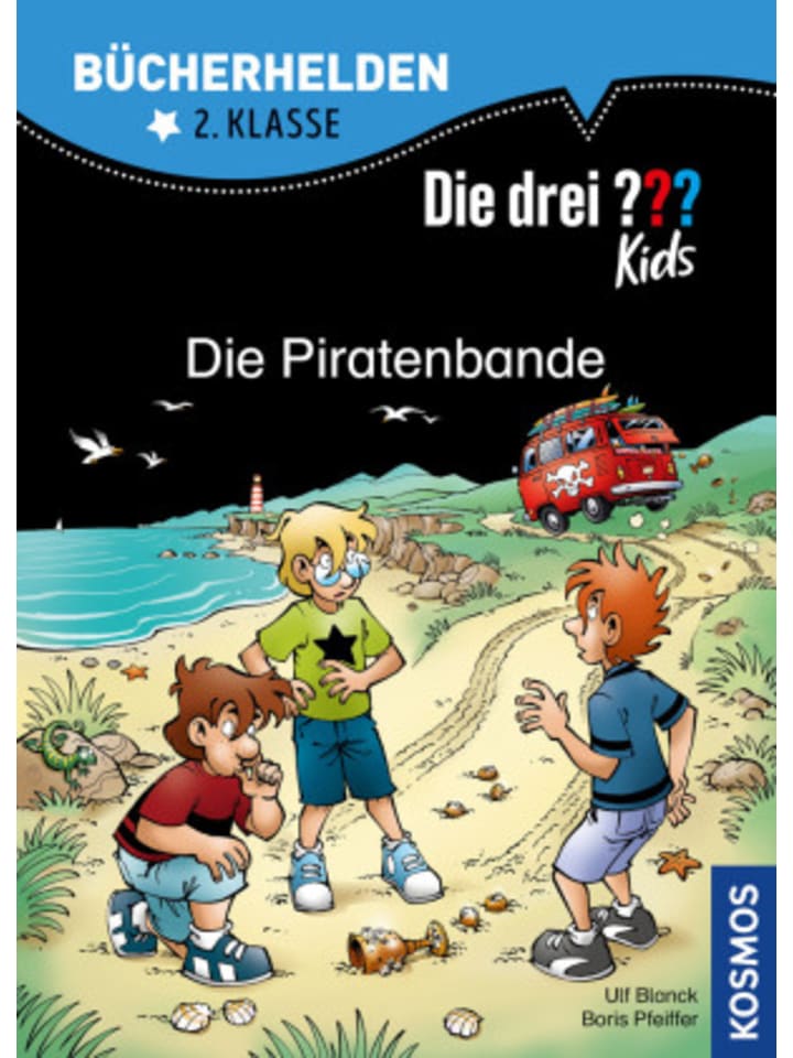 Kosmos Buch - Die drei ??? Kids, Bücherhelden 2. Klasse, Die Piratenbande, . günstig kaufen onesize