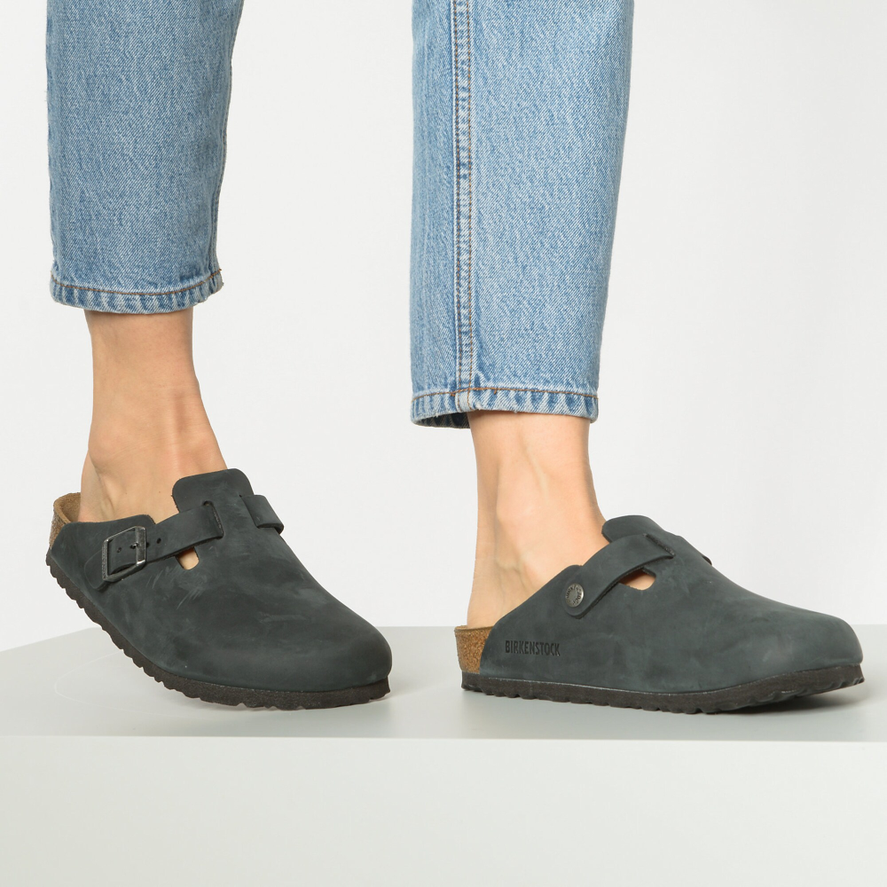 Birkenstock Boston 059461 / schwarz