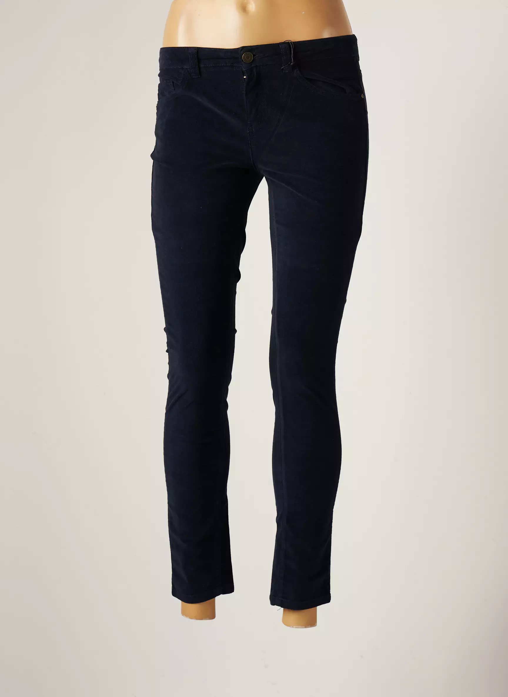 Lab Dip Paris Pantalons Slim Femme couleur bleu