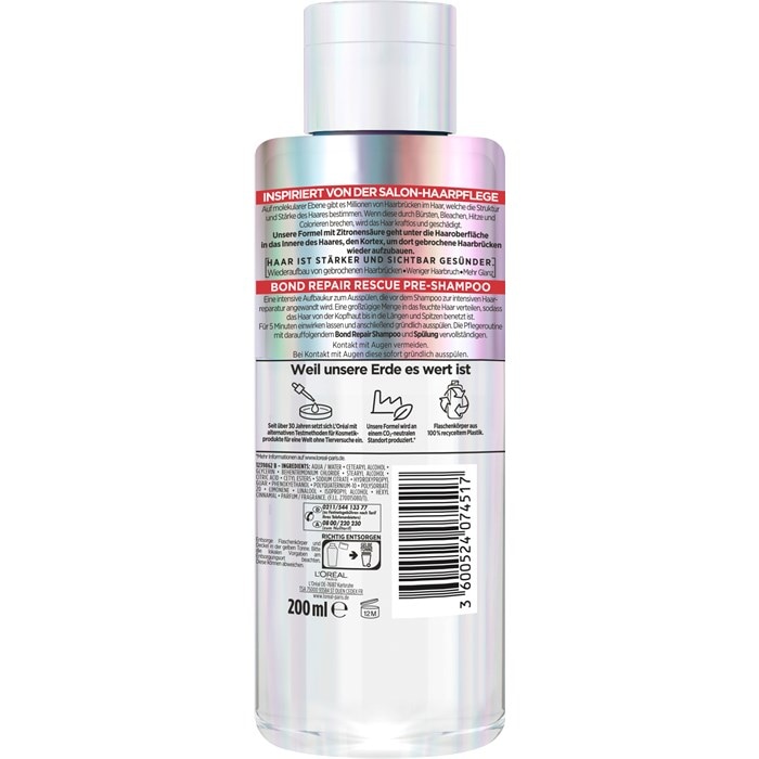 Bond Repair Rescue Pre-Shampoo