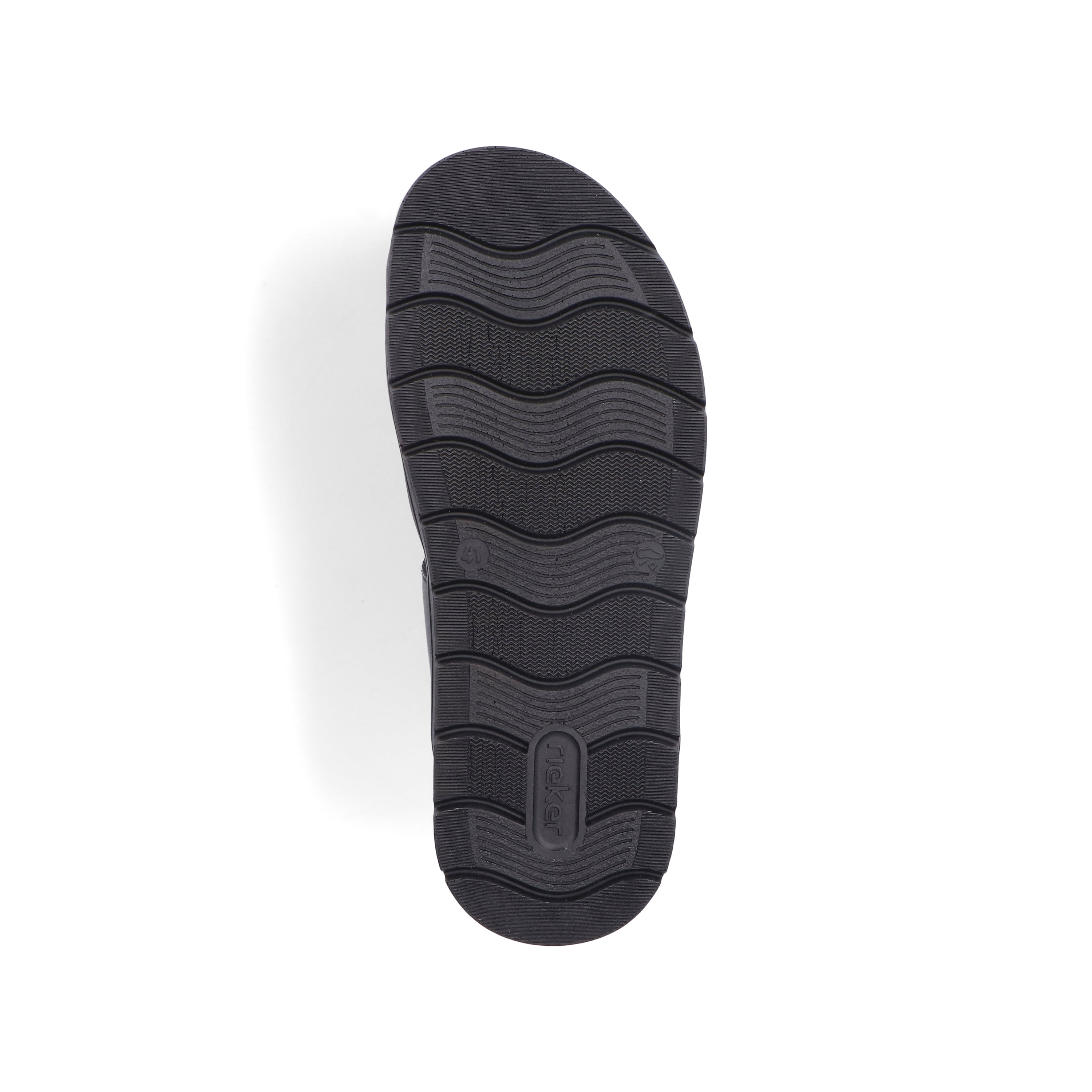 Rieker Herren Sandalen mitternachtsschwarz