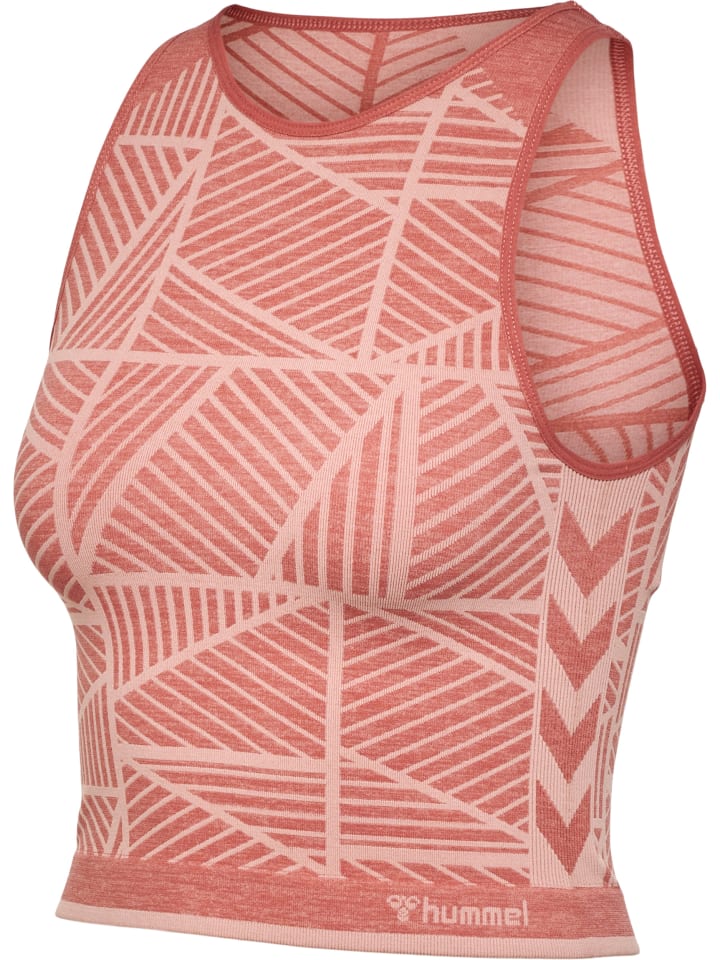 Hummel Hummel Bh Hmlmt Energy Multisport Damen in WITHERED ROSE/ROSE TAN MELANGE günstig kaufen L