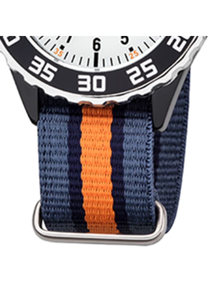 Regent Analog-Armbanduhr Regent Kinderuhren blau, orange mittel (ca. 35mm) günstig kaufen onesize