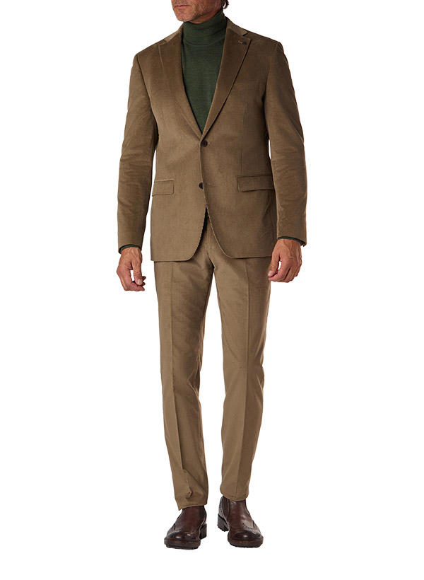 ROY ROBSON, Anzug, Regular Fit, Cord, greige