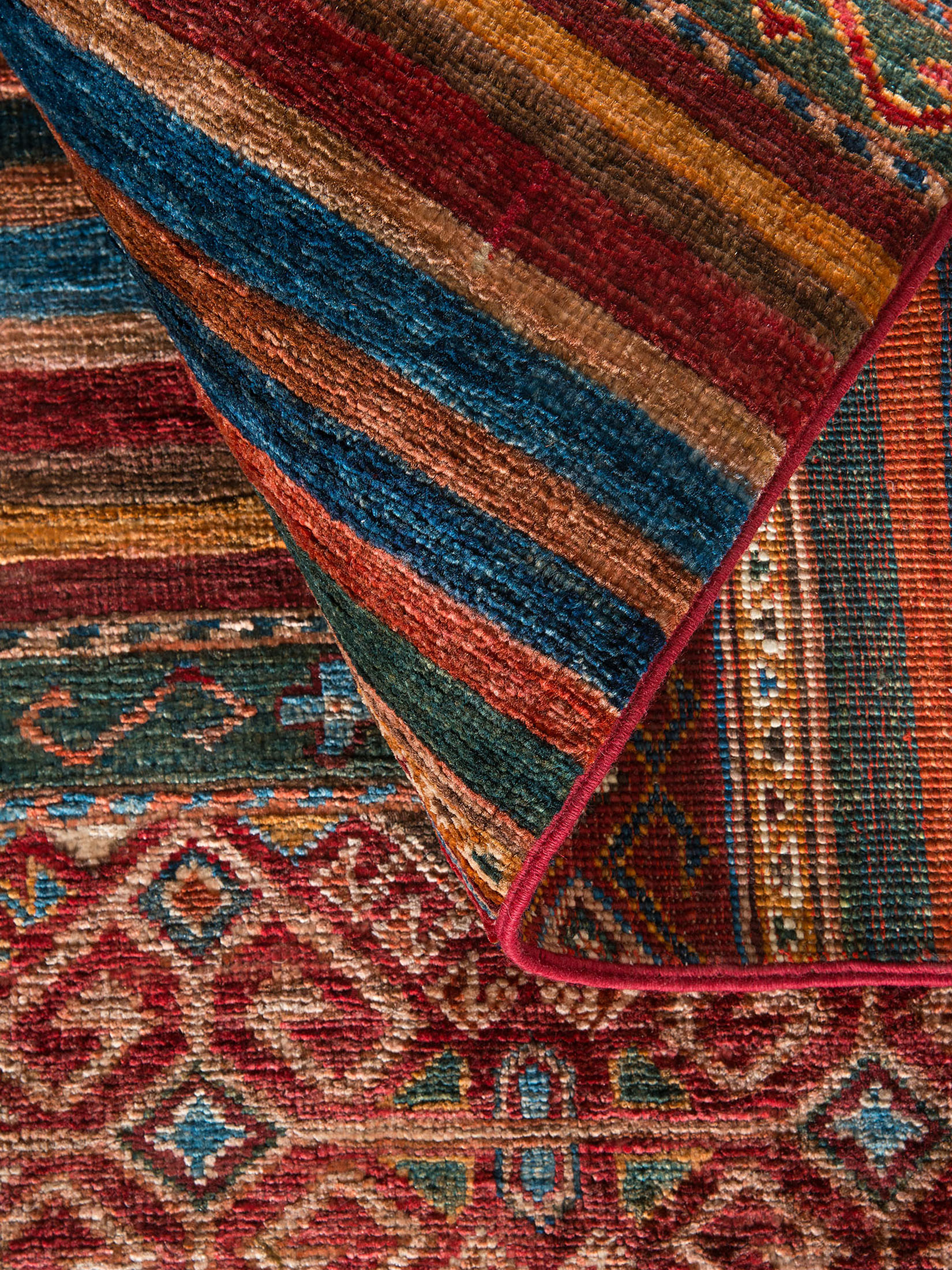 Chobi Schal ca. 84 x 131 cm, Unikat / Einzelstück
