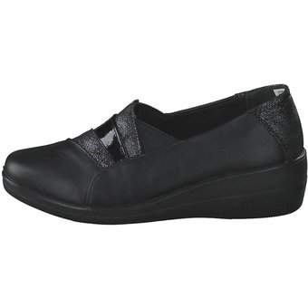 Charmosa Slipper in schwarz