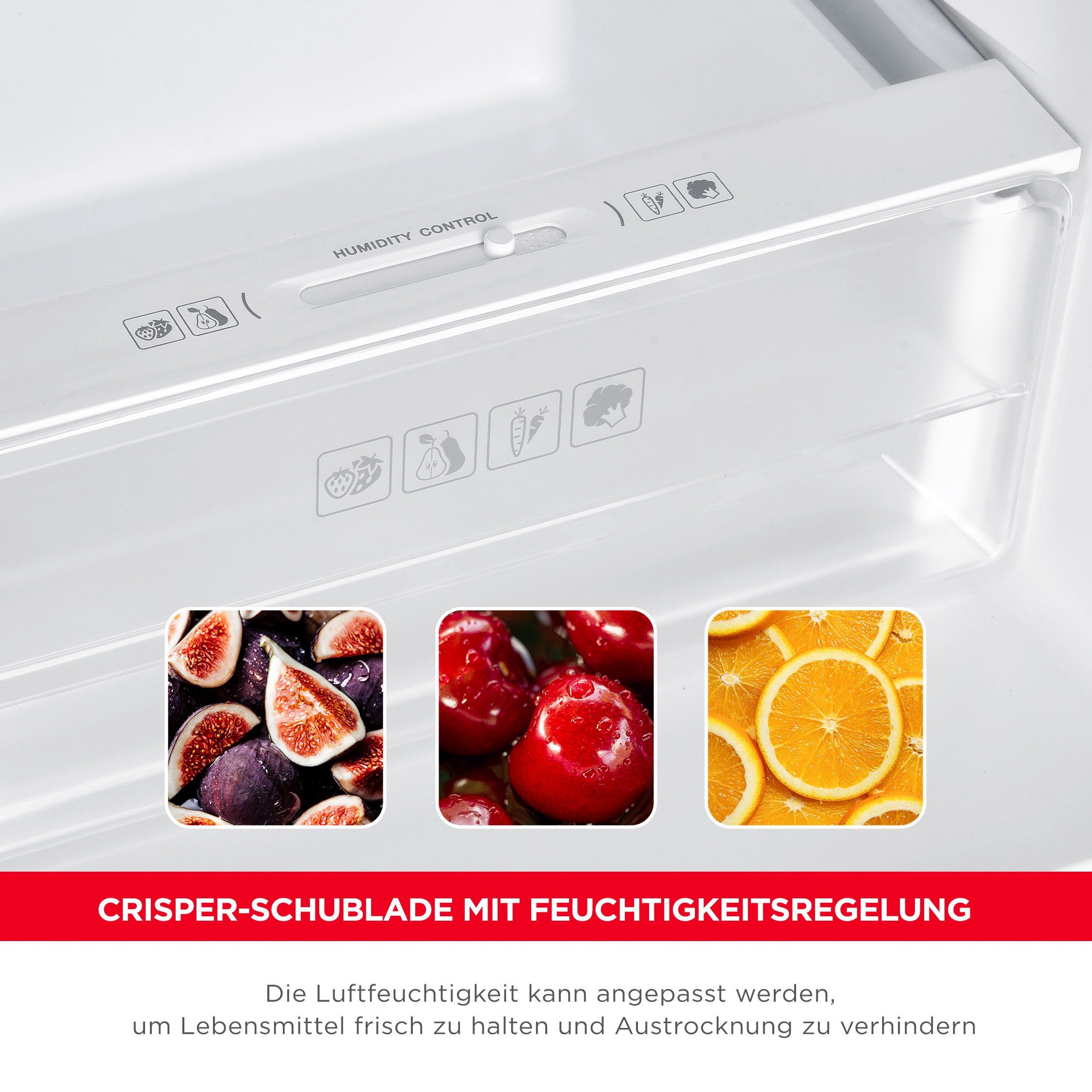 Hanseatic Multi Door HCDB18080DWDBI, 180 cm hoch, 79 cm breit, NoFrost, Wasserspender, Display, Türalarm