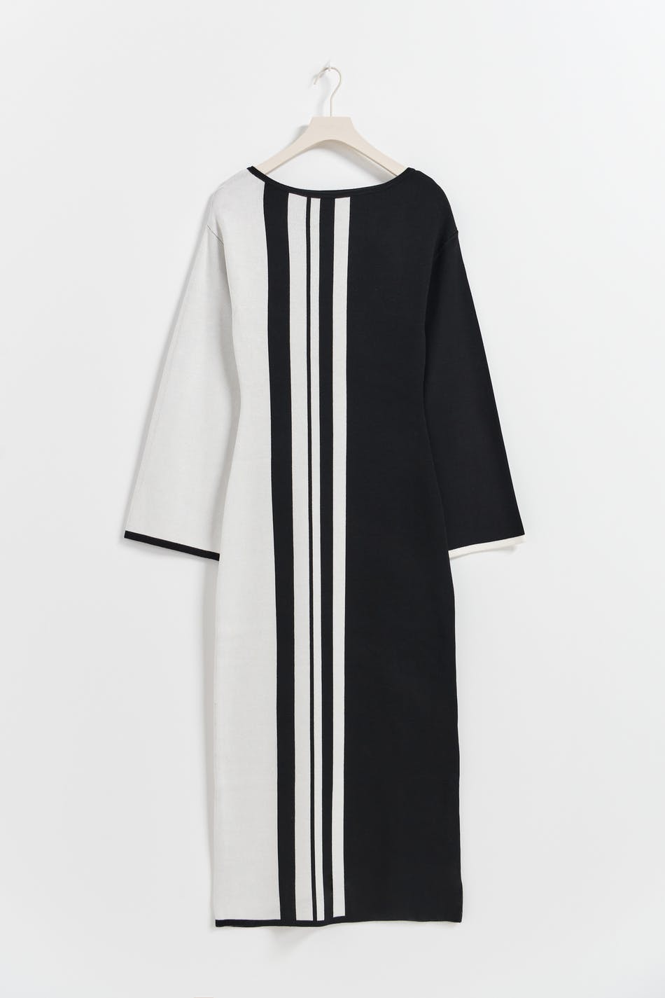 Stripe knitted dress