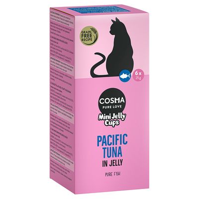 Cosma Mini Jelly Cups 6 x 25 g