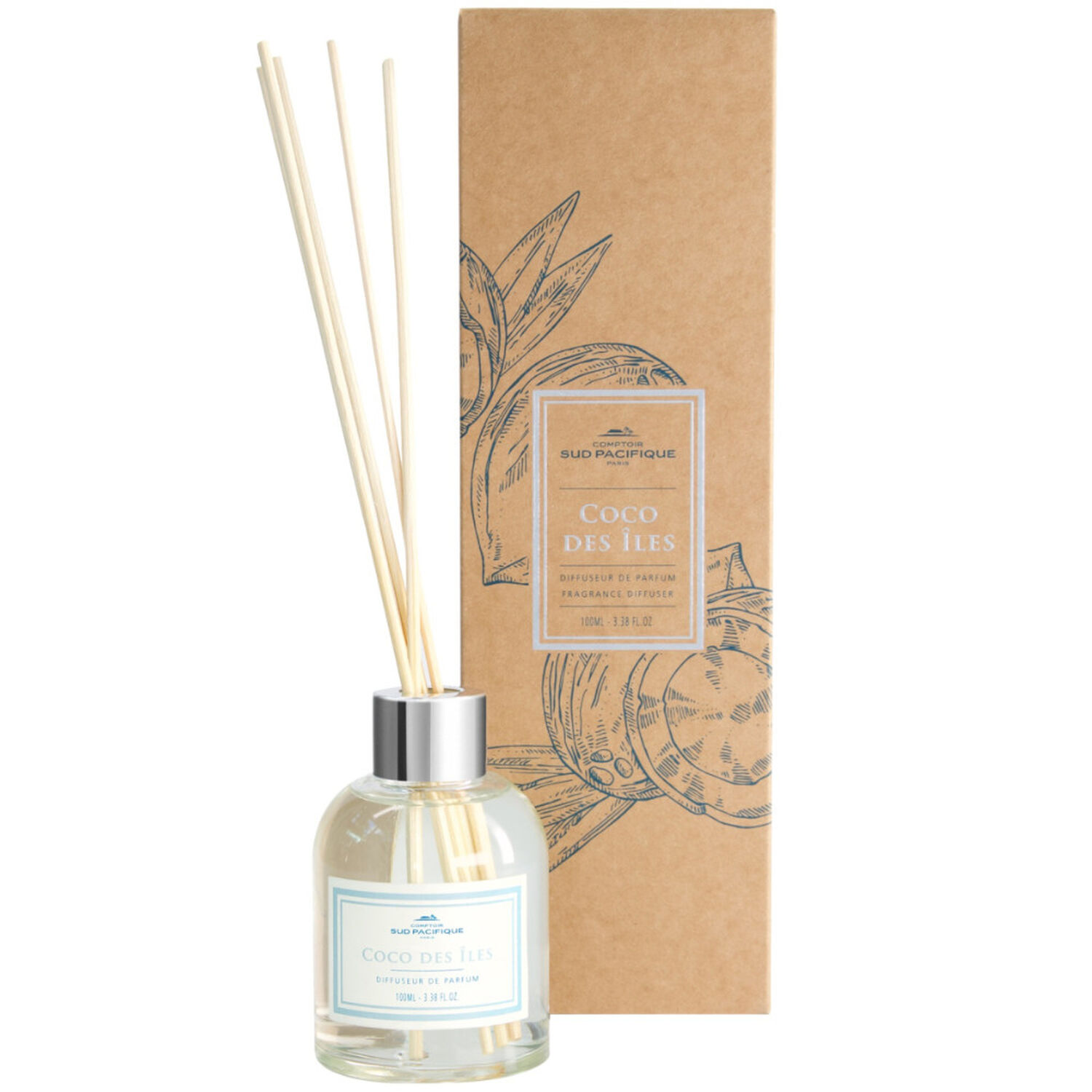 Comptoir Sud Pacifique Coco des Îles Diffuseur Parfum d'intérieur