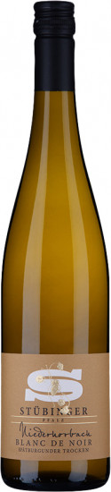 2022 Blanc de Noir Niederhorbach trocken - Weingut Stübinger