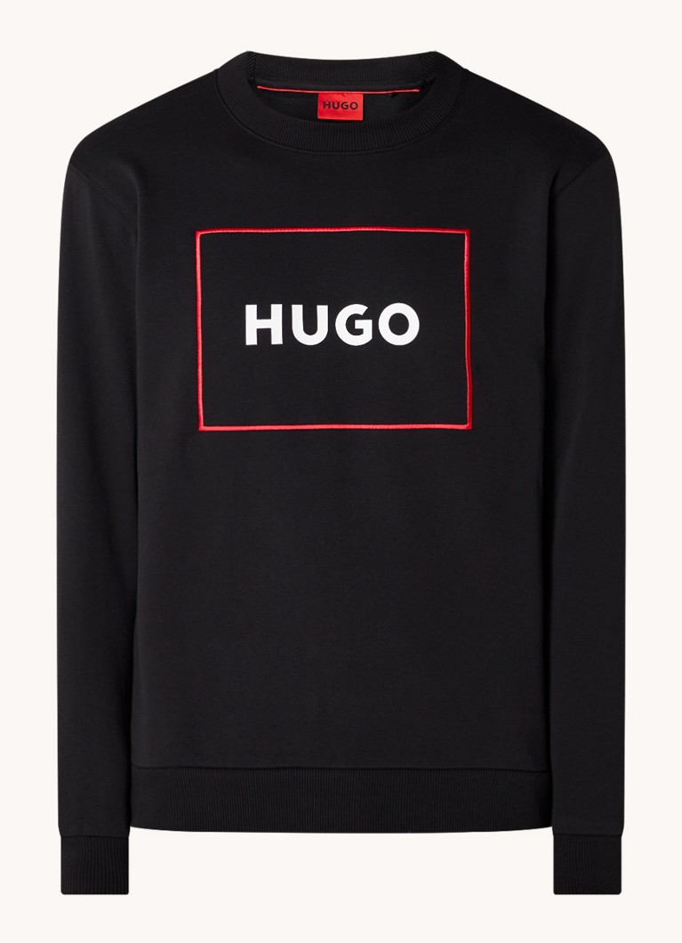 Maglione HUGO BOSS Delery con logo stampato