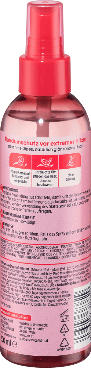 Hitzeschutzspray 2-Phasen, 200 ml