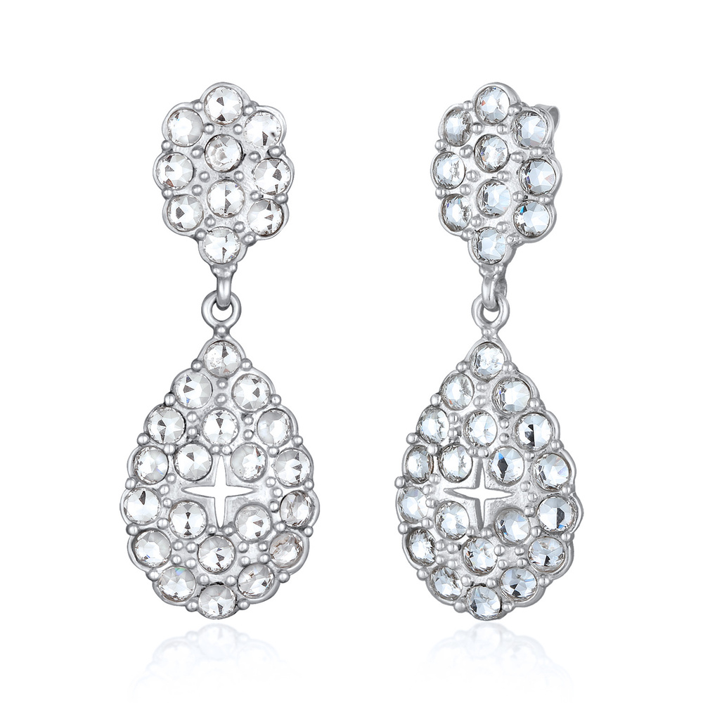 Elli PREMIUM Elli PREMIUM Boucles d'Oreilles Femmes Pendentif d'oreilles Chandelier Glamoureux Boucles d'oreilles