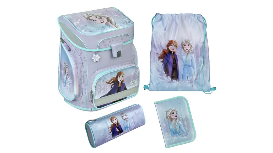 Scooli Frozen EasyFit Schulranzen-Set 5teilig