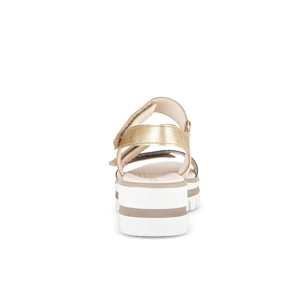 Gabor fashion Plateau Sandale gold