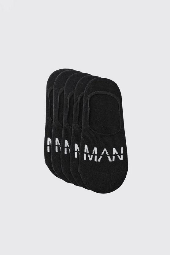 5er-Pack unsichtbare Man-Socken