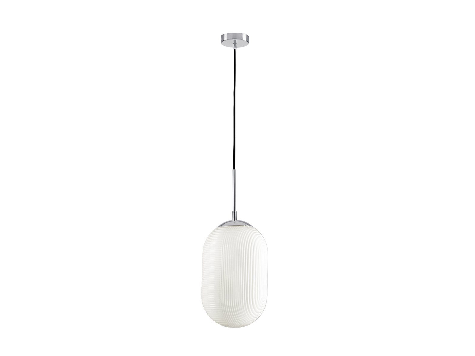 meineWunschleuchte LED Pendelleuchte, Dimmfunktion, LED wechselbar, Warmweiß, Designer Glas Lampenschirm über Esstisch & Kochinsel hängend, Ø 23cm