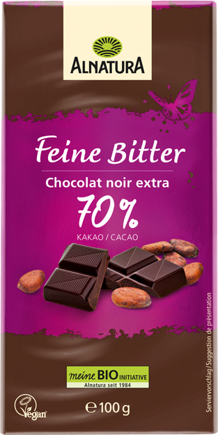 Alnatura Bio Feine Bitter Schokolade vegan