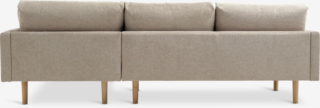 HVIDBJERG Sofa mit Chaiselongue HVIDBJERG Sandfarbe