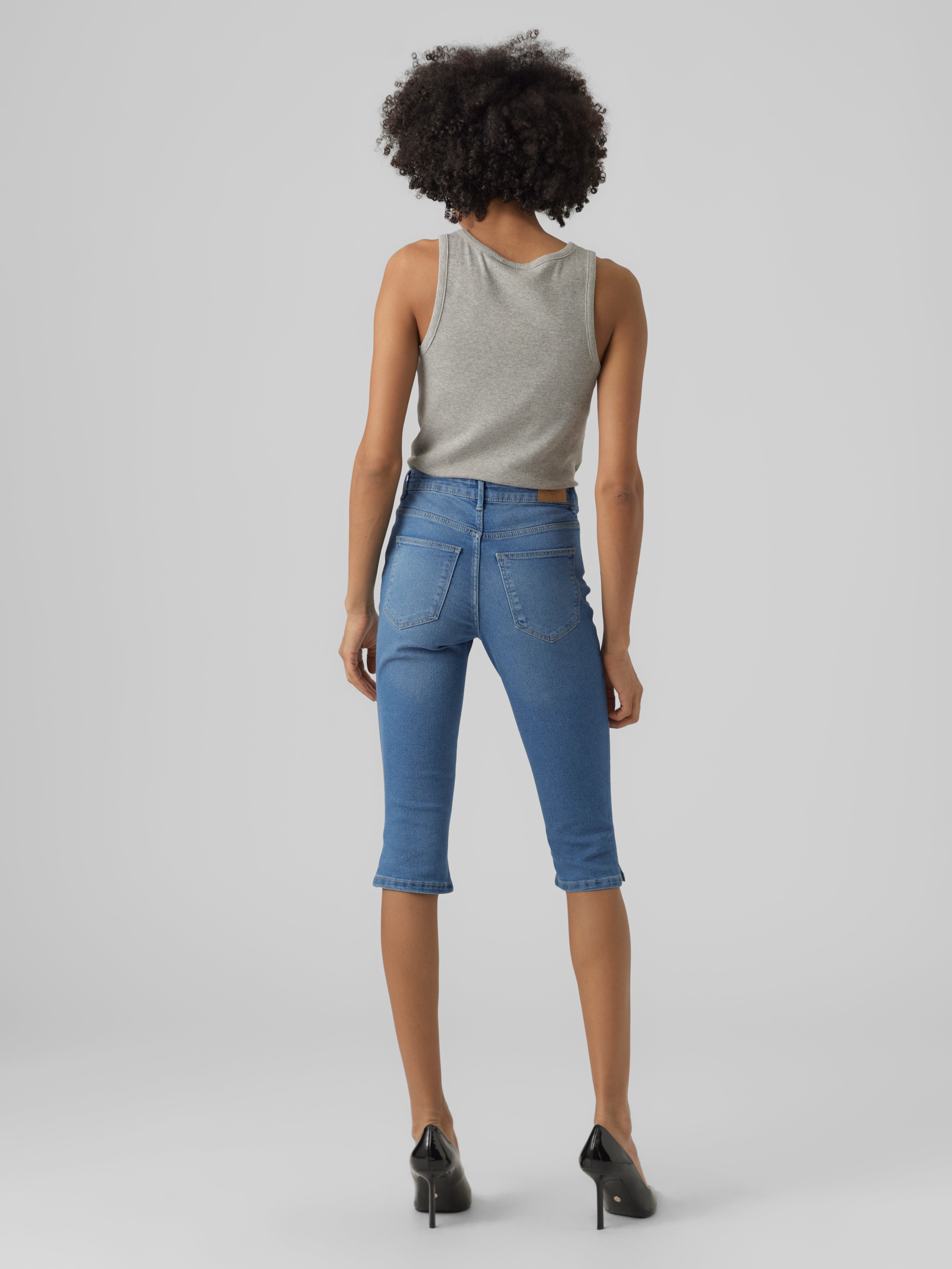 VMJUNE Mid Rise Slim Fit Jeans