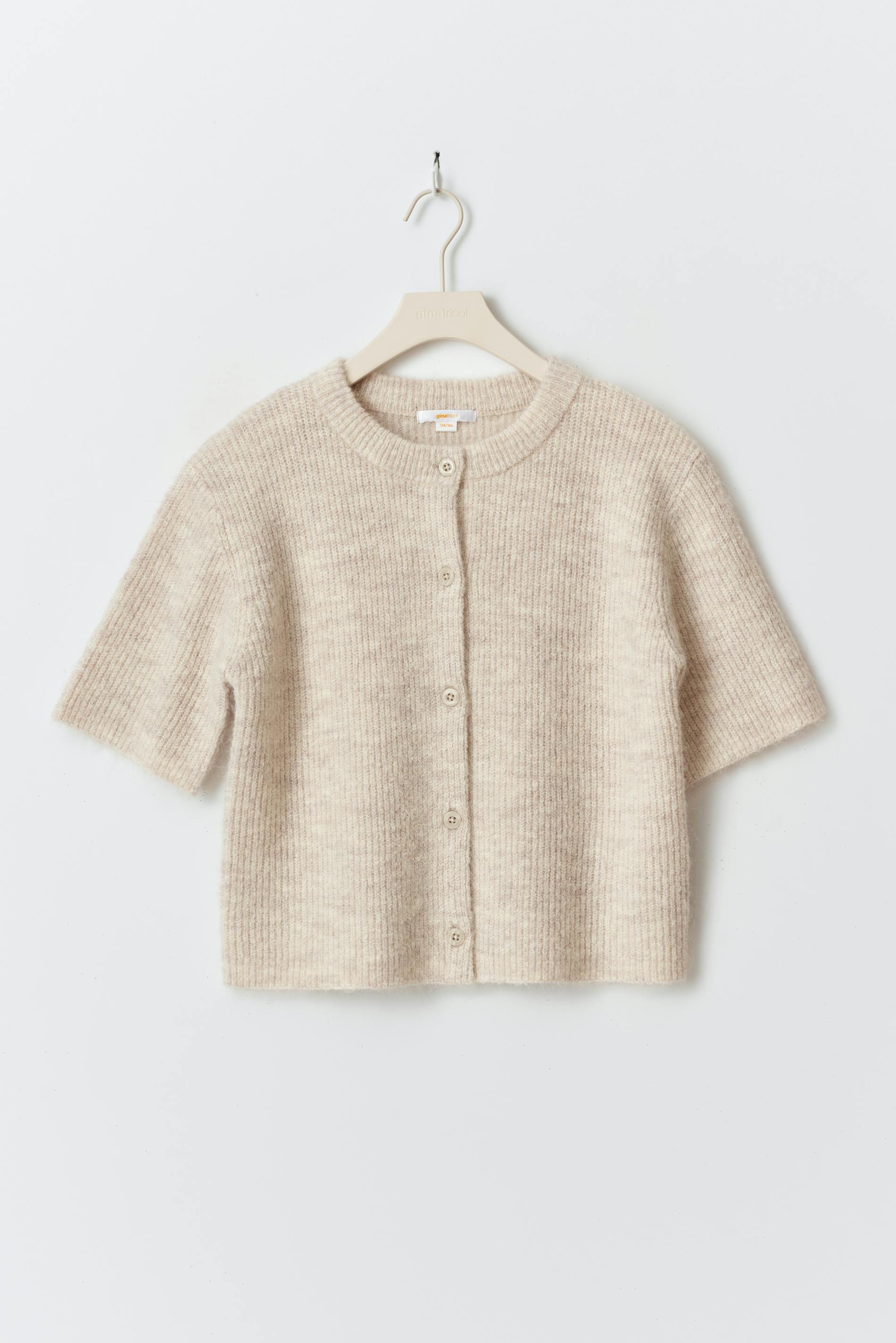 Y short sleeve cardigan