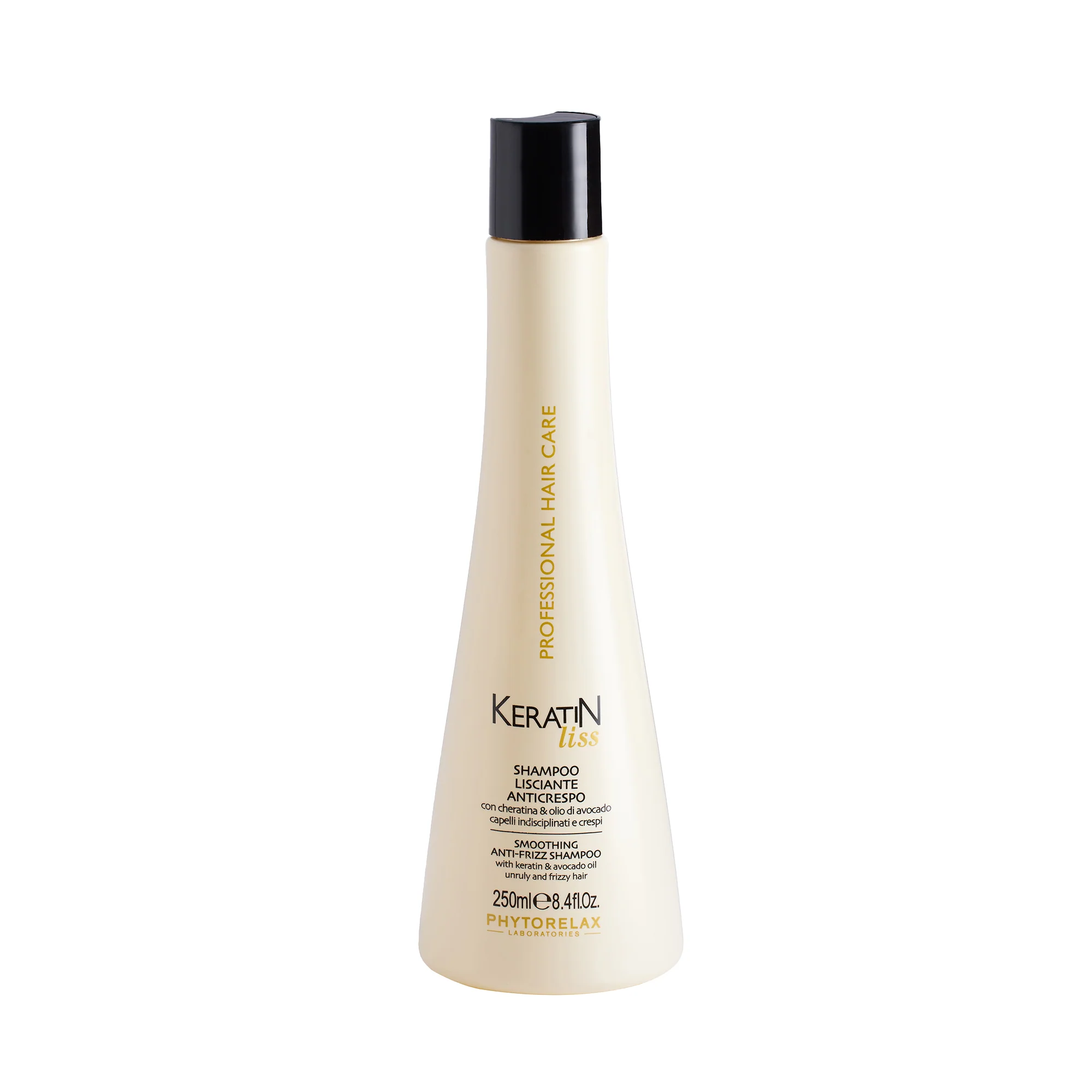 Keratin Liss šampūnas nuo šiaušimosi - Švelninamasis šampūnas