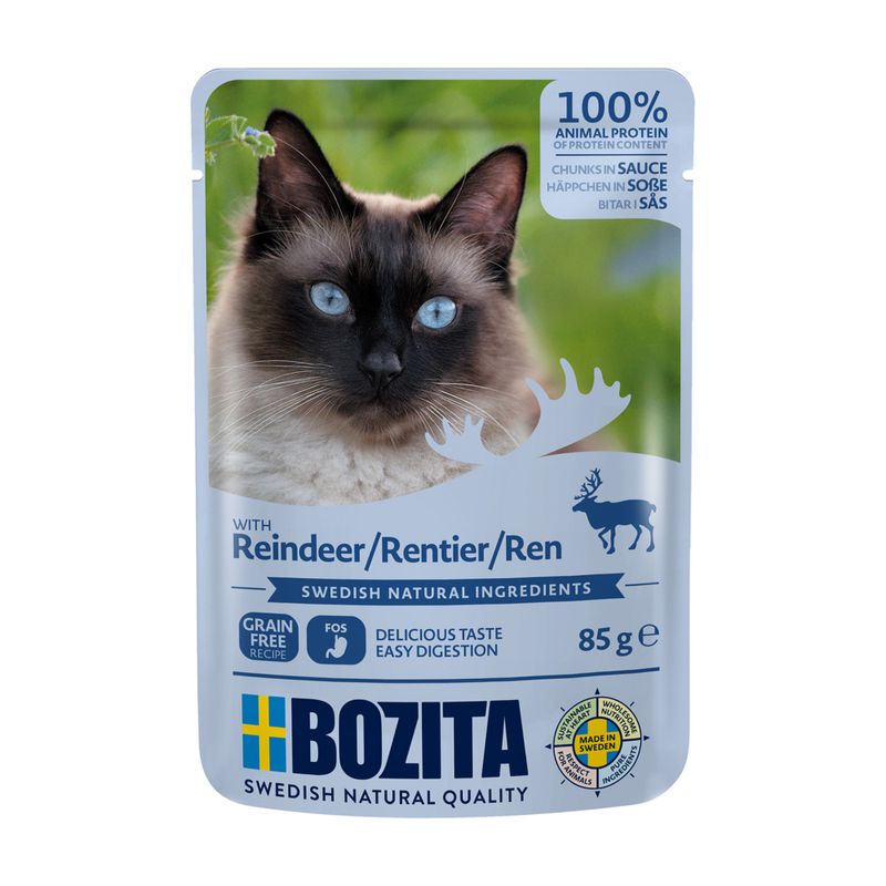 Probierpaket Bozita Häppchen in Soße Pouch 12 x 85 g zu TOP-Preisen