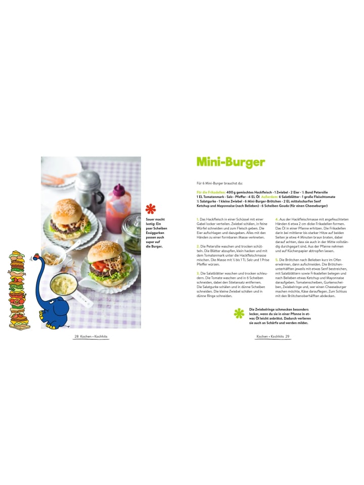 ZS Verlag Kochen und backen mit der Maus | Rezepte, Tipps und Tricks für kleine und... günstig kaufen onesize