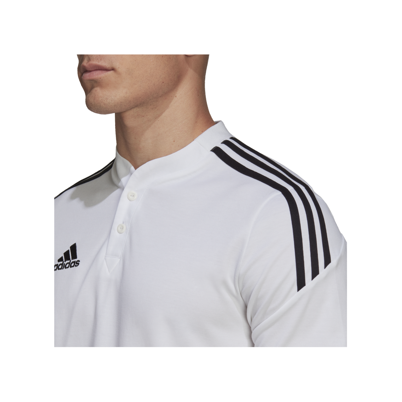 adidas Condivo 22 Poloshirt Weiss Schwarz