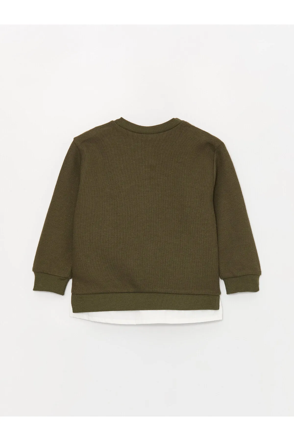 LC Waikiki  2-teiliges Set aus langärmligem Sweatshirt und Hose für Babys mit Rundhalsausschnitt