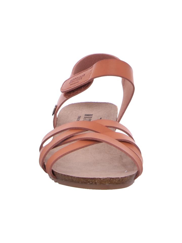Mustang Sandale in braun günstig kaufen