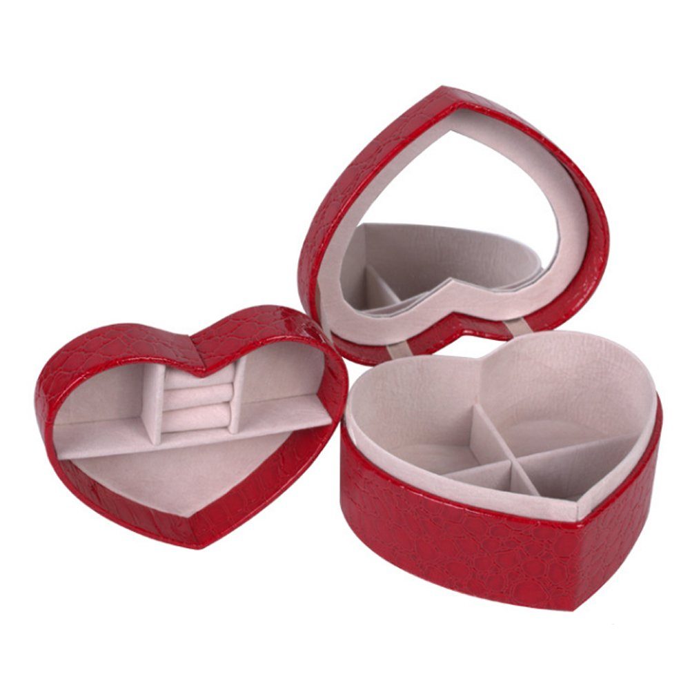 AdelDream Schmuckkasten YY-J07, Schmuck Box Damen schmuckkassette Schmuckkästchen
