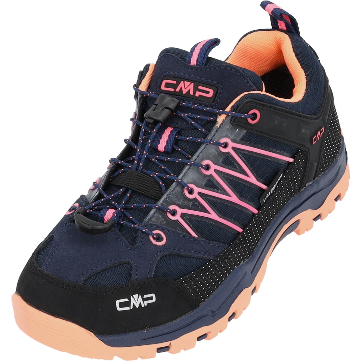 CMP Rigel Low 3Q54554 W, Trekkingschuhe, Kinder, Blau