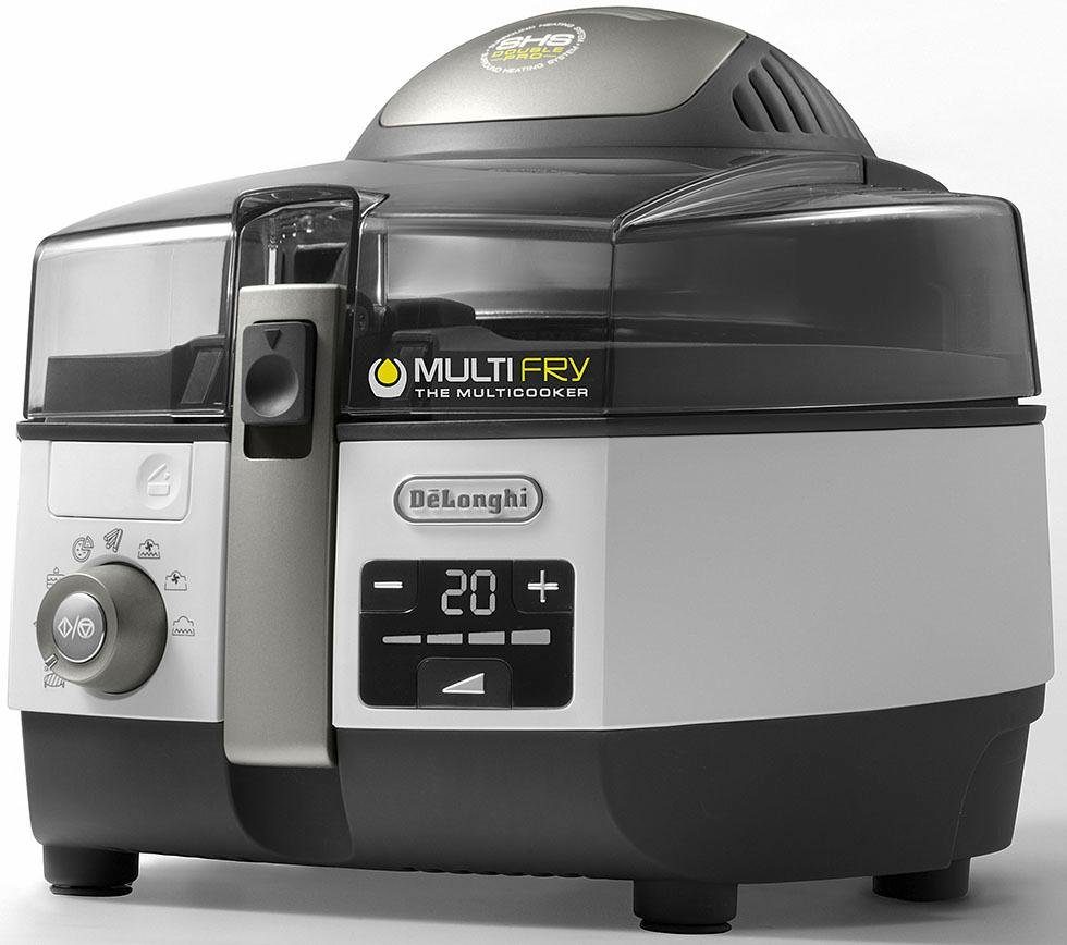 De'Longhi Heißluftfritteuse MultiFry EXTRA CHEF PLUS FH1396, 2400 W, Multicooker, auch zum Brotbacken, Fassungsvermögen 1,7 kg