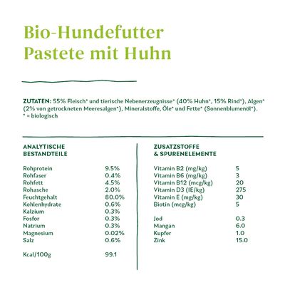 Yarrah Bio Paté 12 x 150 g
