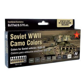Model Air: Model Air Set Soviet WWII Camo Colors (8)