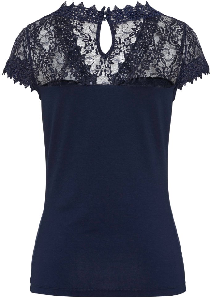 Shirt mit Spitze