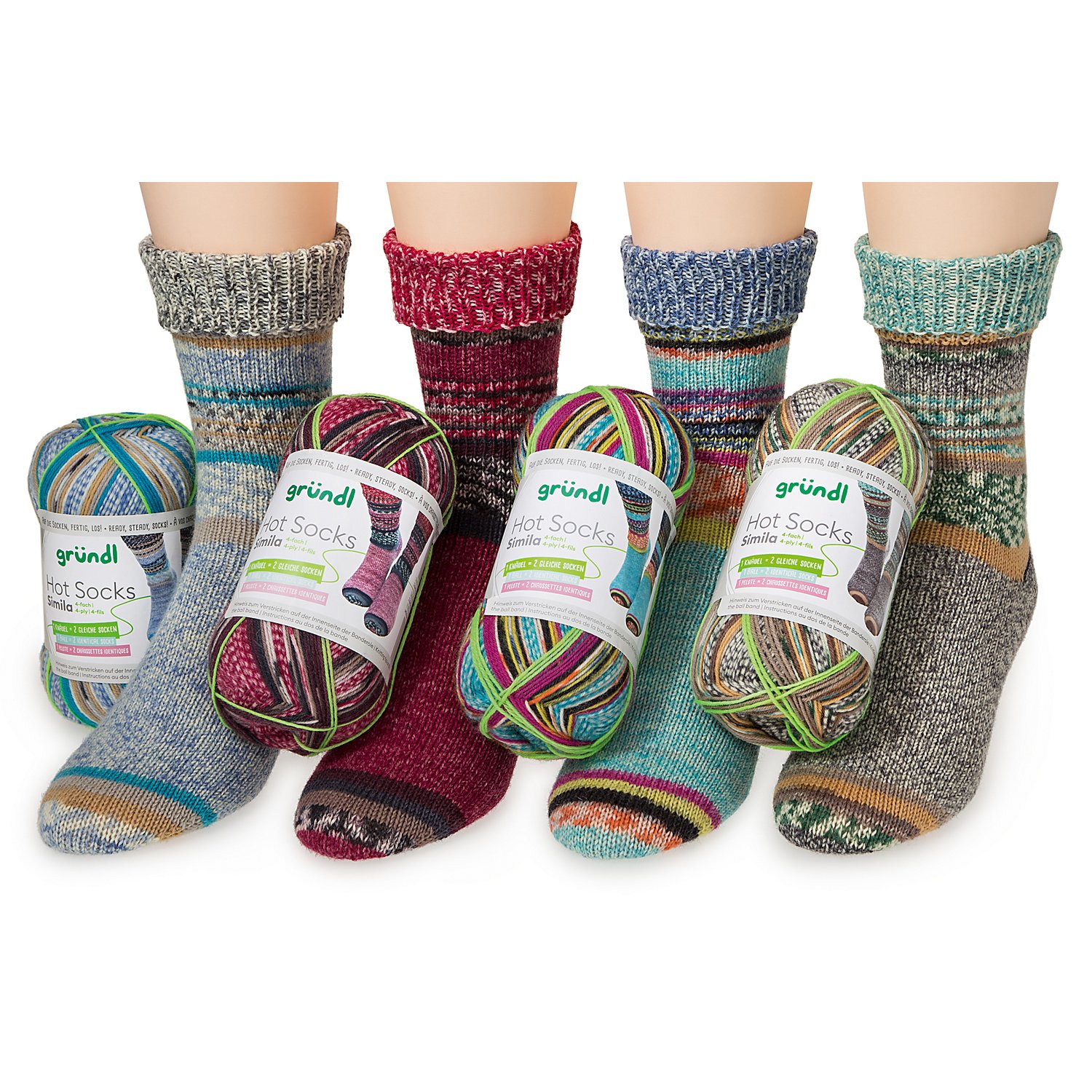 gründl Sockenwolle Hot Socks 