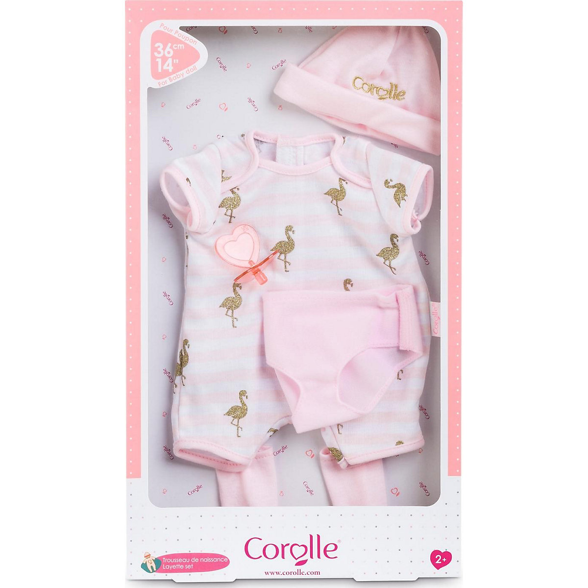 9000140550 Mon Grand Poupon Babykleidungsset für alle 36cm Babypuppen