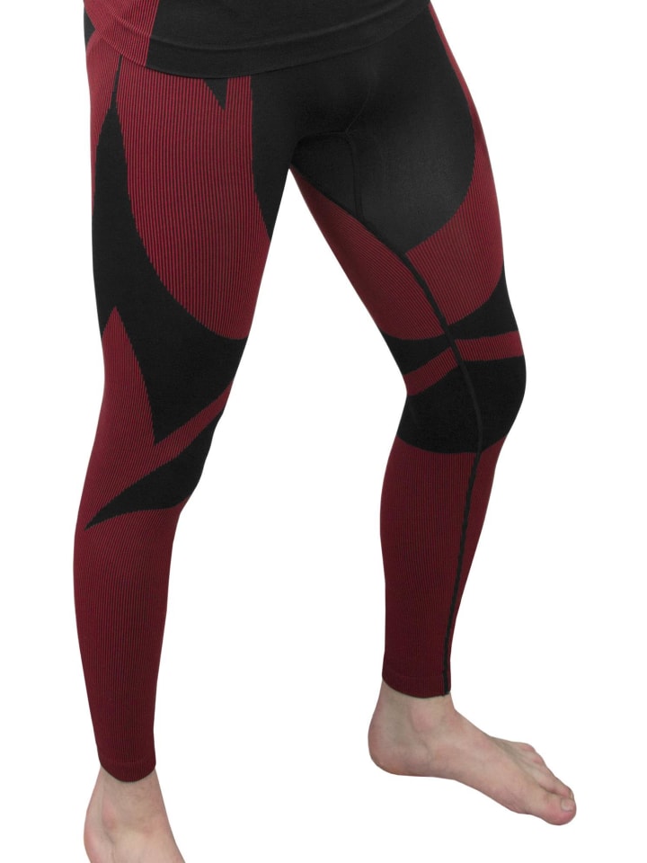normani Thermo Funktionsunterhose in Schwarz/Rot günstig kaufen