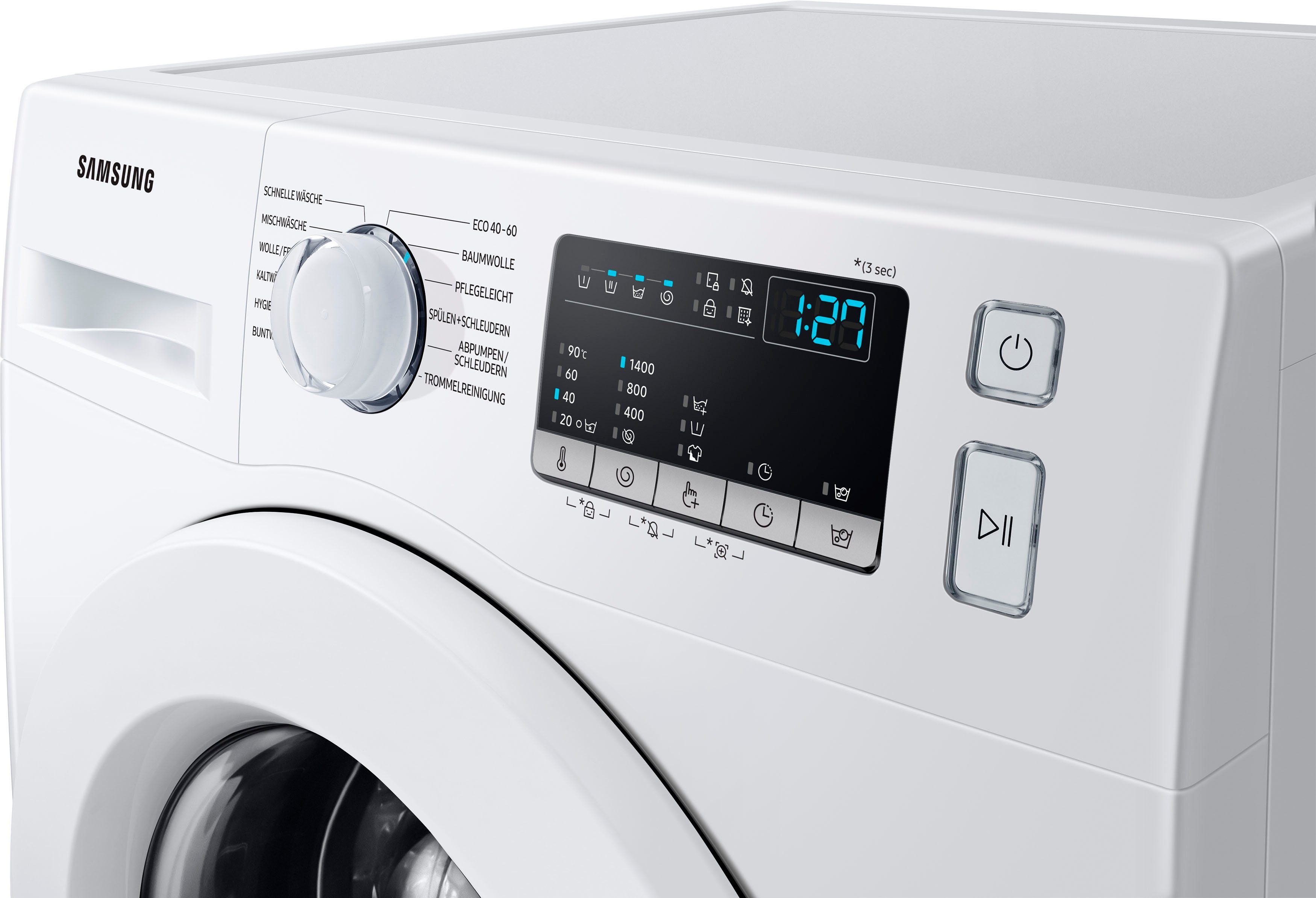 Samsung Waschmaschine WW90T4048EE, 9 kg, 1400 U/min