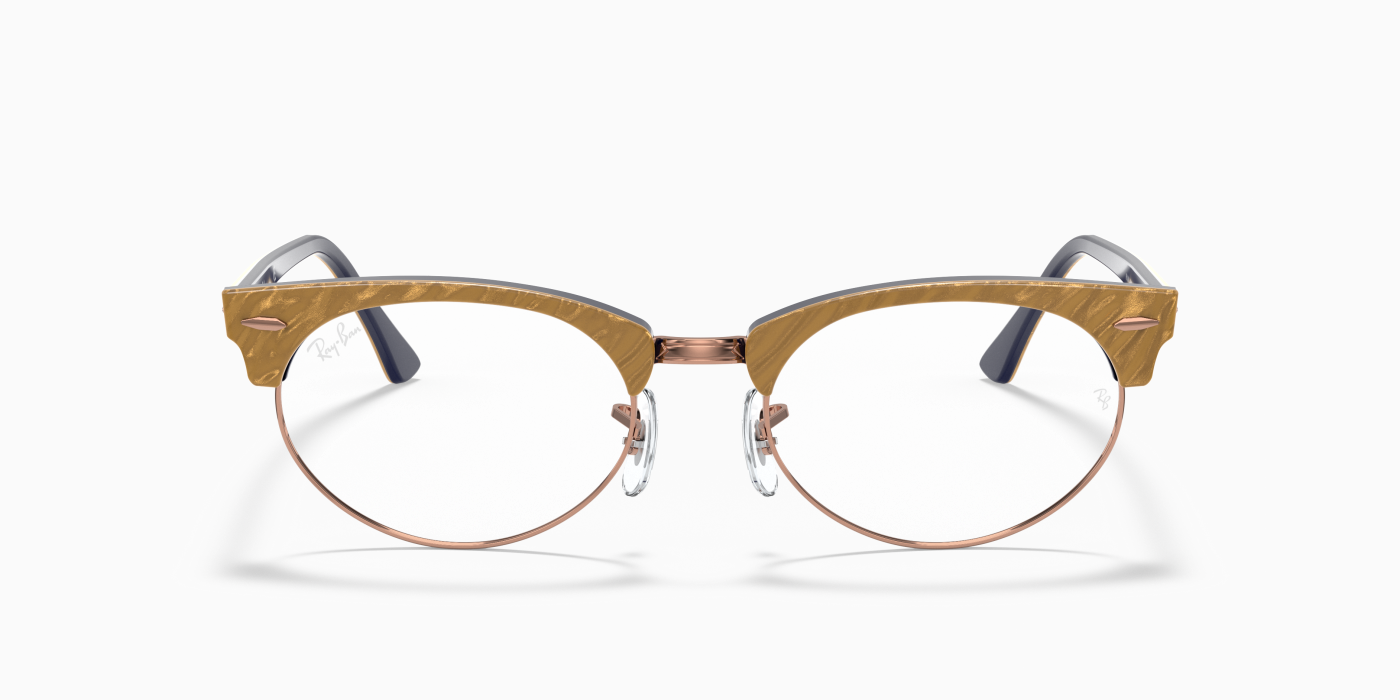 Ochelari de soare ovali Clubmaster - Lucido Bej