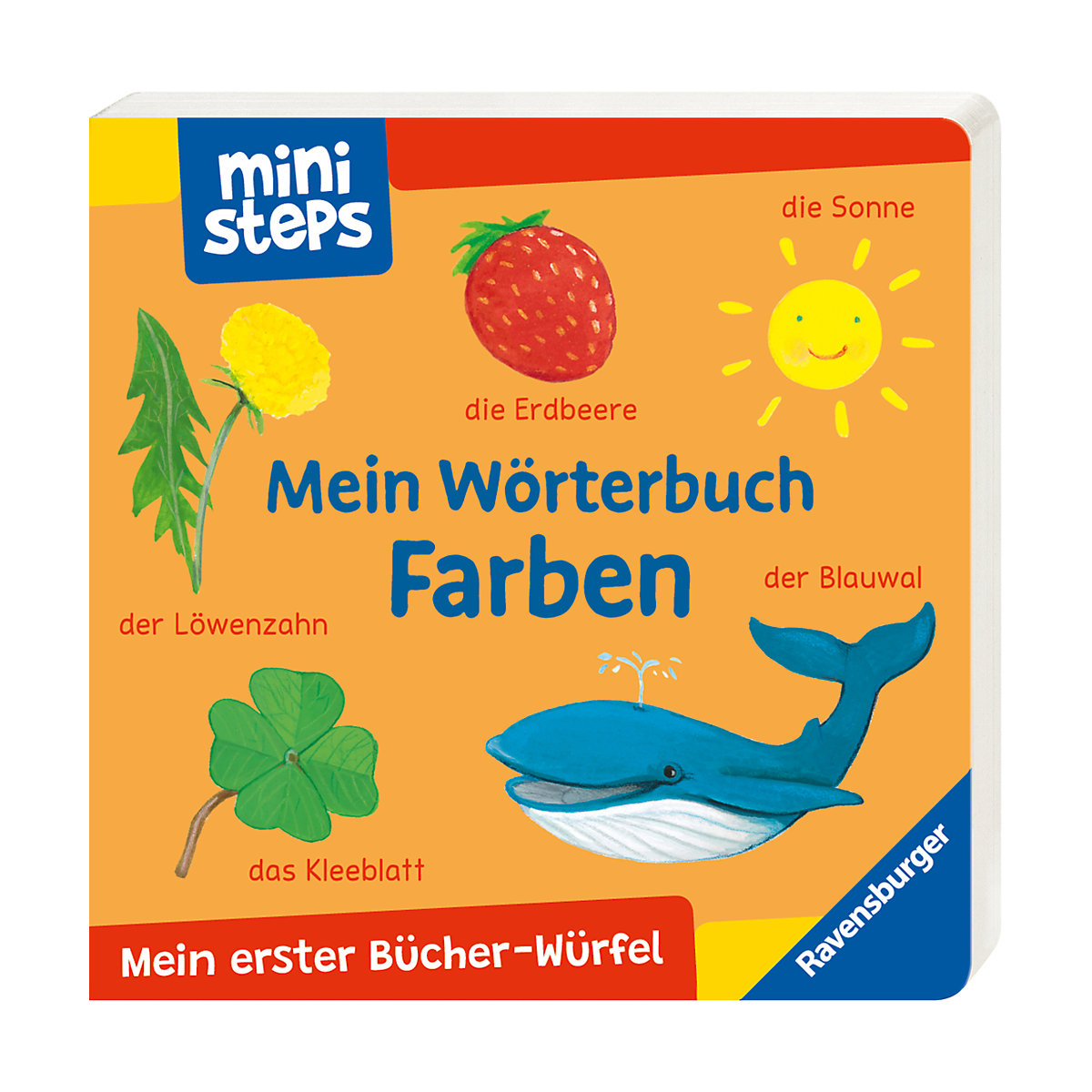 ministeps® Mein erster Bücher-Würfel: Meine ersten Wörter (Bücher-Set)