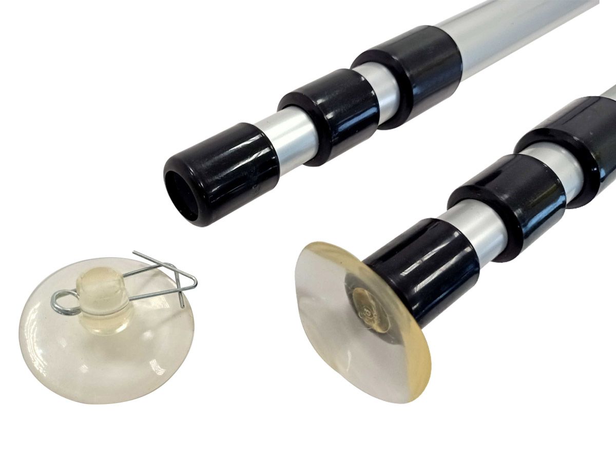 Telta Rear Upright Poles - Andruckstangen