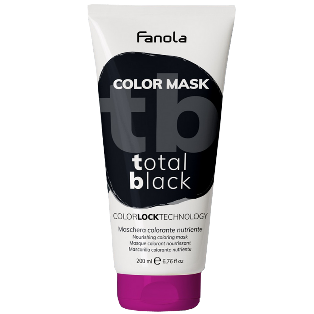 Fanola Farbmaske Total Black 200 ml