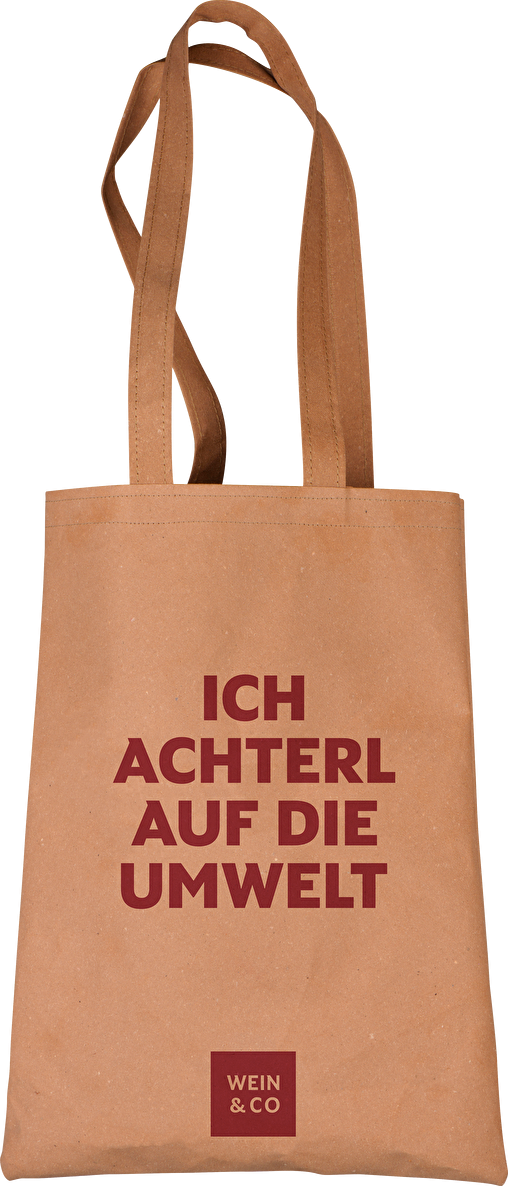 WEIN & CO Umhängetasche aus Recycling-Leder